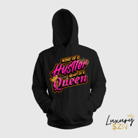 "Queen Of Hustle" Hoodie (Choose Your Own Color)
