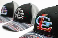 Image 1 of Outdoor Cap  - LG 3DF PUFF -  Decorated Visor