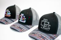 Image 4 of Outdoor Cap  - LG 3DF PUFF -  Decorated Visor