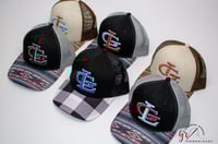Image 5 of Outdoor Cap  - LG 3DF PUFF -  Decorated Visor