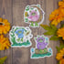 Flower Elemental sticker, Lavender! Image 4