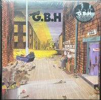 G.B.H. - "City Baby Attacked By Rats" LP (Splatter Vinyl) 