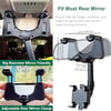 Phone Bracket That Rotates  For Your Rear view Mirror Hands Free While Driving Great Mobile Support 