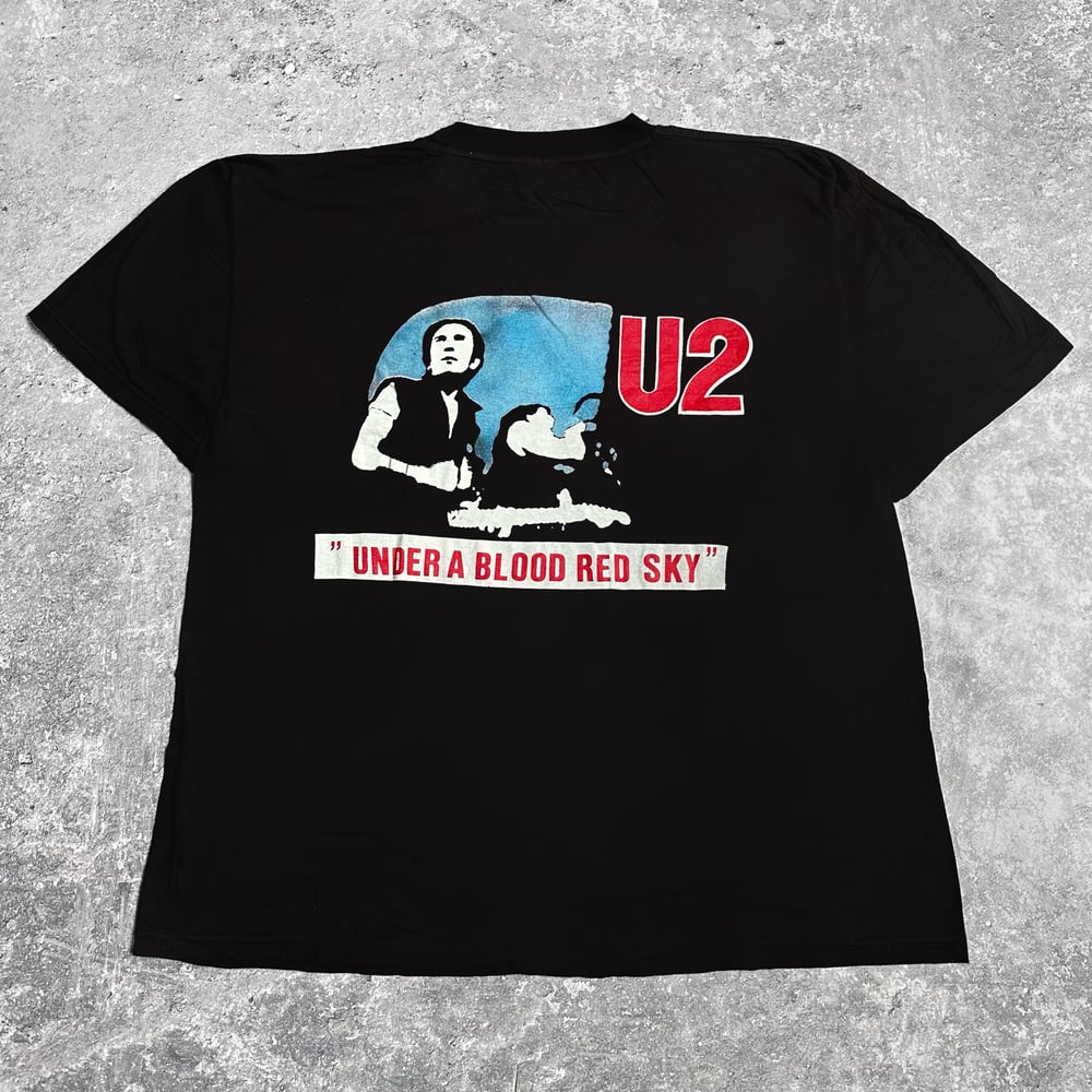 U2 1990’s ‘Under A Blood Red Sky’ Bootleg T-Shirt