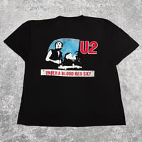 Image 2 of U2 1990’s ‘Under A Blood Red Sky’ Bootleg T-Shirt