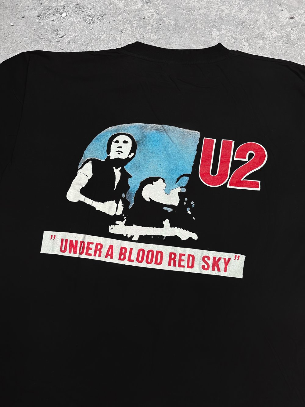 U2 1990’s ‘Under A Blood Red Sky’ Bootleg T-Shirt
