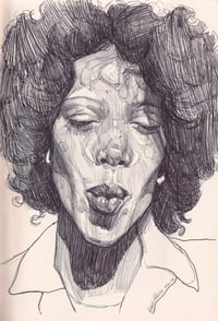 Image 1 of Scribble study #42 print