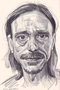 Scribble study #50 print