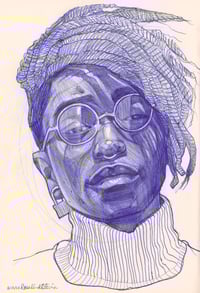 Image 1 of Scribble study #28 print