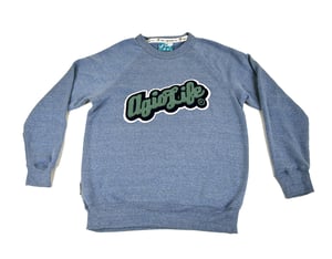 Image of Agio Life Co Berry Blue Crewneck