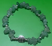 Aquarius  Green Aventurine Bracelet