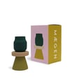 Modernist Candlestick - Forest