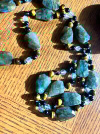 Image 2 of Labradorite, Tigers Eye, Clear Quartz & Black Tourmaline