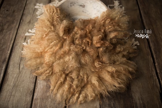 Image of Tawny hand felted fur