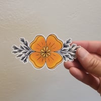Image 3 of Poppy Sticker