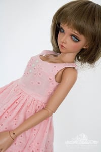 Image 2 of LIMITED - bubblegum pink spring dress for MNF/PetiteMarionette girls