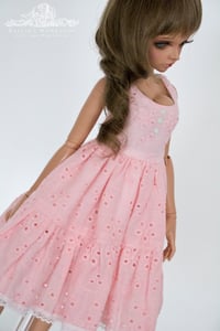 Image 3 of LIMITED - bubblegum pink spring dress for MNF/PetiteMarionette girls