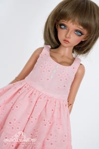 Image 4 of LIMITED - bubblegum pink spring dress for MNF/PetiteMarionette girls