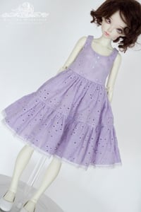 Image 1 of LIMITED - lavender spring dress for MNF/PetiteMarionette girls