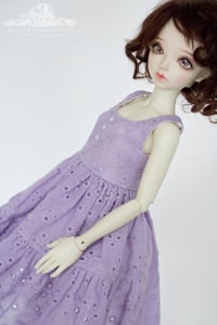 Image 3 of LIMITED - lavender spring dress for MNF/PetiteMarionette girls
