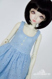 Image 5 of LIMITED - sky blue spring dress for MNF/PetiteMarionette girls