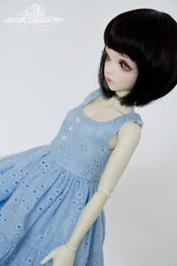 Image 4 of LIMITED - sky blue spring dress for MNF/PetiteMarionette girls