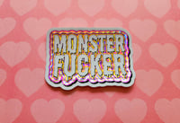 Image 1 of "Monster F*cker" Sticker