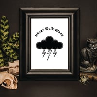 Image 1 of Black Cloud Art Print