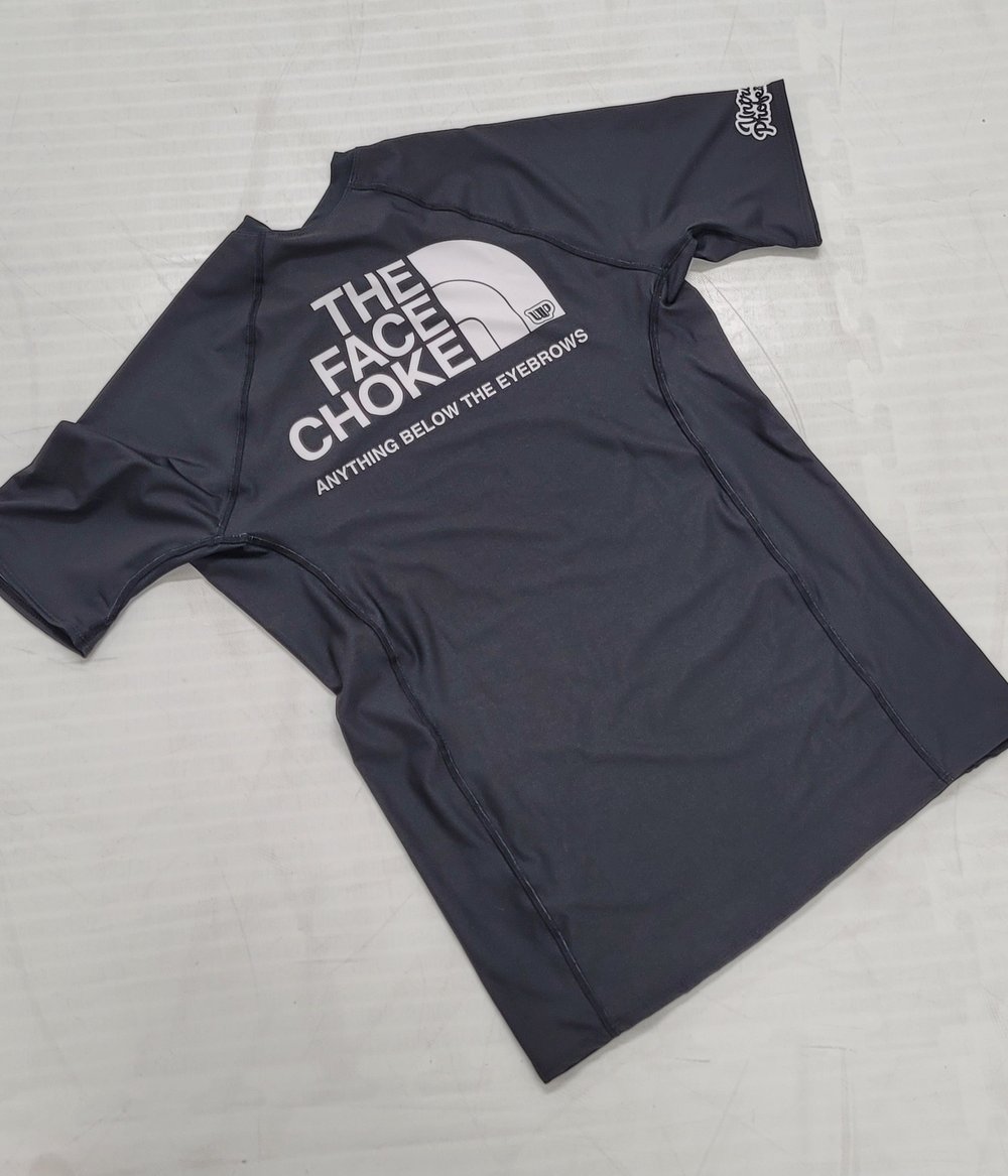 The Face Choke BJJ Rashguard