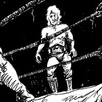 Image 3 of Ric Flair vs Ted Dibiase (Way of the Blade Art Print)