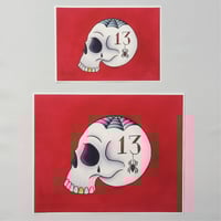 Image 4 of Tattoo Skull Art Print