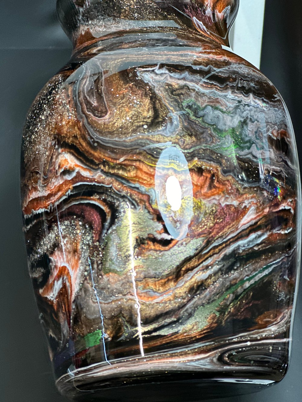 Image of Custom Epoxy vase