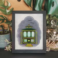 Image 1 of Cable Car Art Print