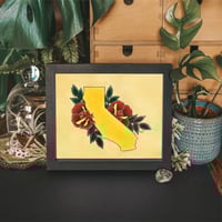 Image 1 of Cali Rose Art Print