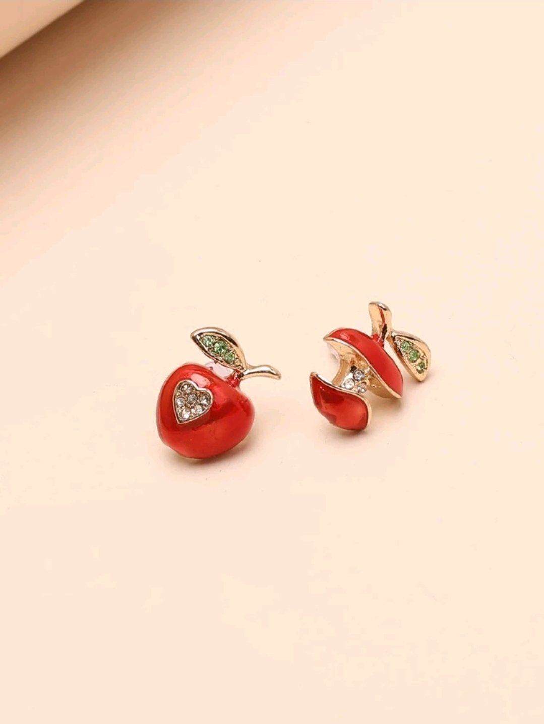 Image of Apple Stud Earrings 