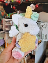 Image 2 of Plush Unicorn with Star