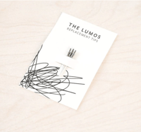 The Lumos - replacement tips - 3 x Brush Fibre Tip