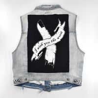 Image 3 of I Wish You The Worst Back Patch