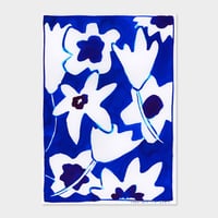 Image 1 of Blue Inky Blossoms - Original Painting