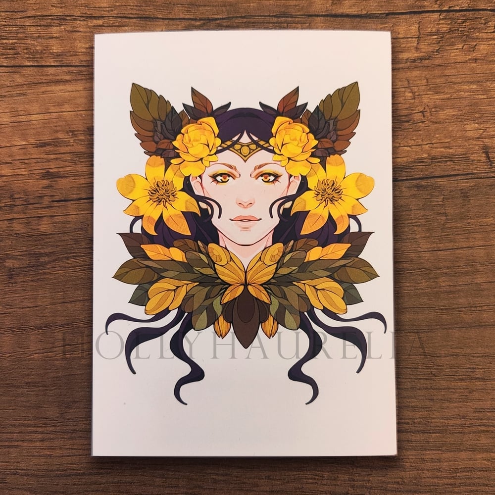 Forest Nymph postcard A6