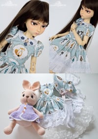 Image 5 of LIMITED - Lolita set for DoDollsDream Classic Marionette girls + crochet plushie!