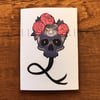 Skull with Tongue single sticker