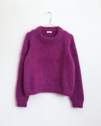 Image 1 of besoin jumper in dark magenta