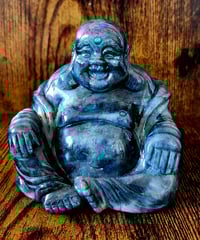 Image 3 of Large Labradorite Buddha 
