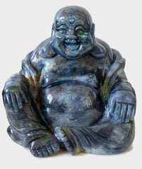 Image 5 of Large Labradorite Buddha 
