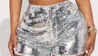 Image 2 of Women Sequins Shorts