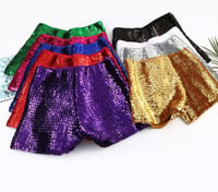 Image 3 of Women Sequins Shorts