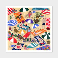 Image 1 of Beach Umbrellas - Fine Art Print