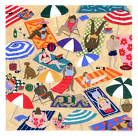 Image 2 of Beach Umbrellas - Fine Art Print