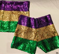 Image 5 of Women Sequins Shorts